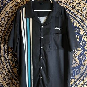 Hoyt Black and Blue Men's Shirt 2XL